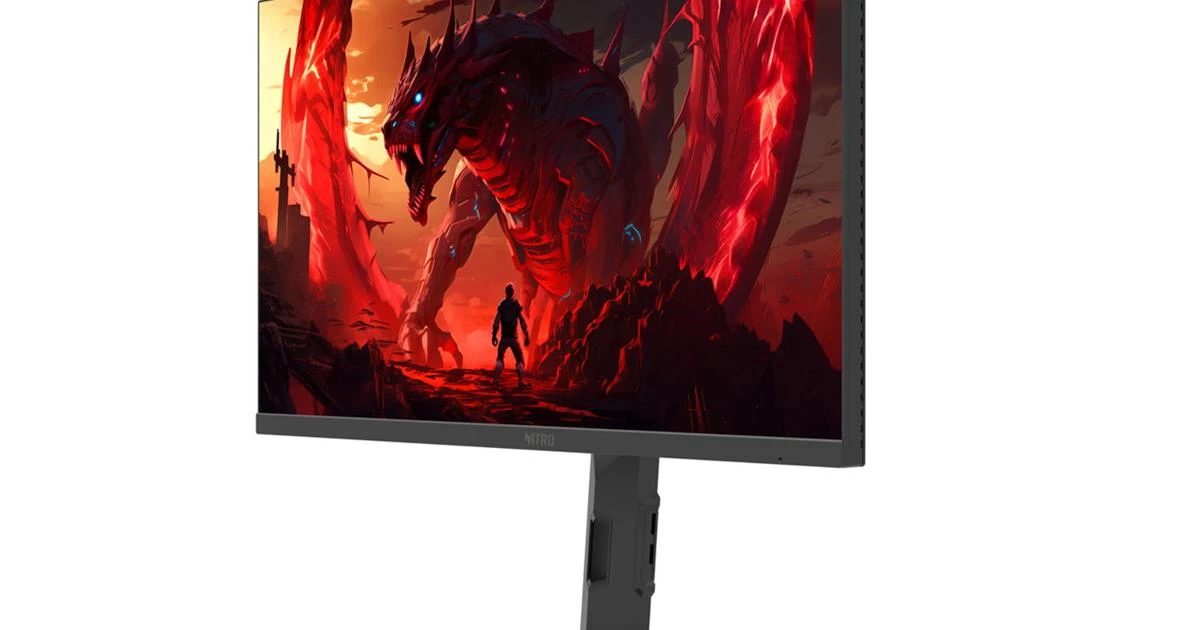 Monitor gamer Acer Nitro XV275U Z2 com taxa de atualização de até 520 Hz