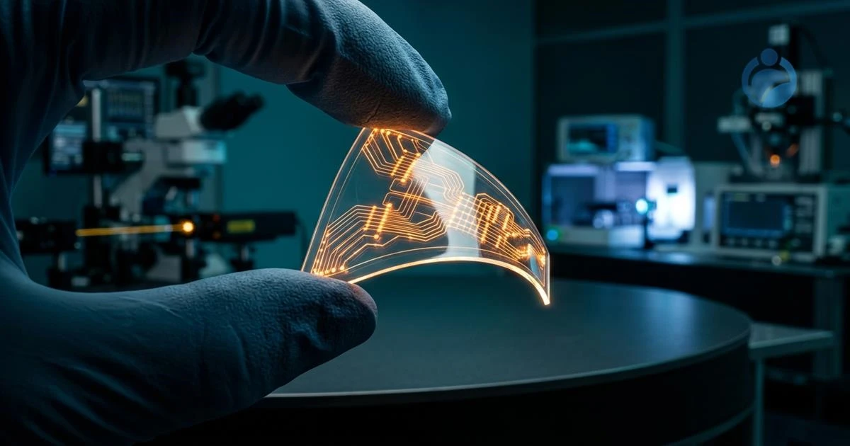 Cientistas criam chips transparentes e flexíveis que podem mudar o futuro da computação