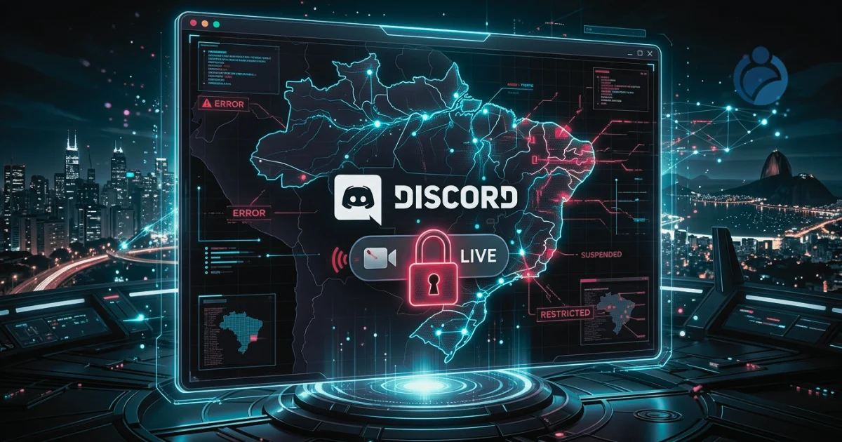 ANPD suspende transmissões ao vivo do Discord no Brasil
